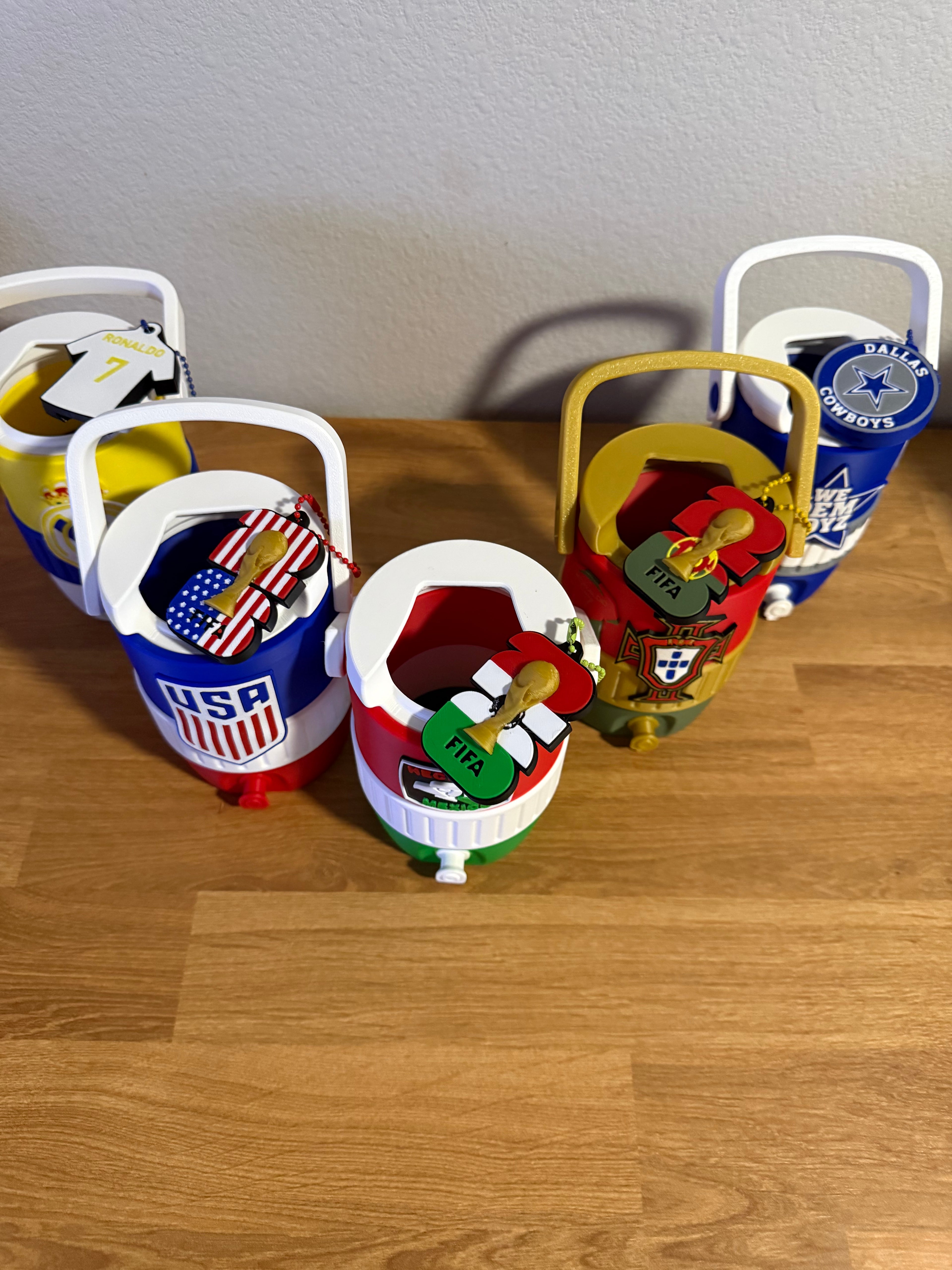 Custom Sports Can Coolers | Personalized 3D Printed Drink Holders