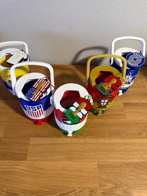 Custom Sports Can Coolers | Personalized 3D Printed Drink Holders